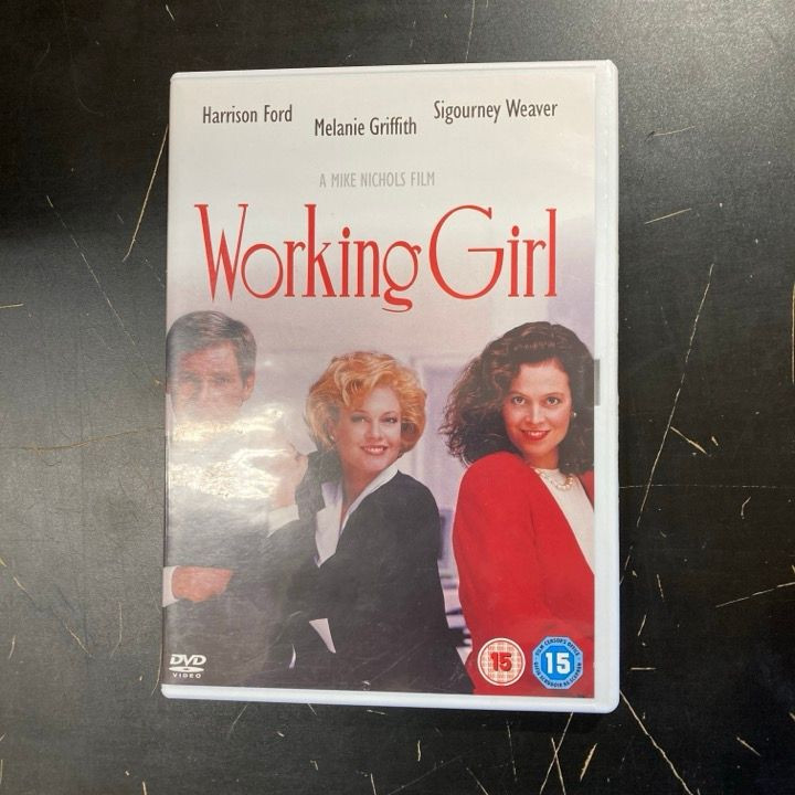 Working Girl - tieni huipulle DVD (VG+/M-) -komedia/draama-